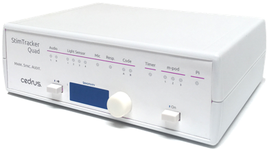 Picture of StimTracker Quad, one of two available models. Click or tap for more info.