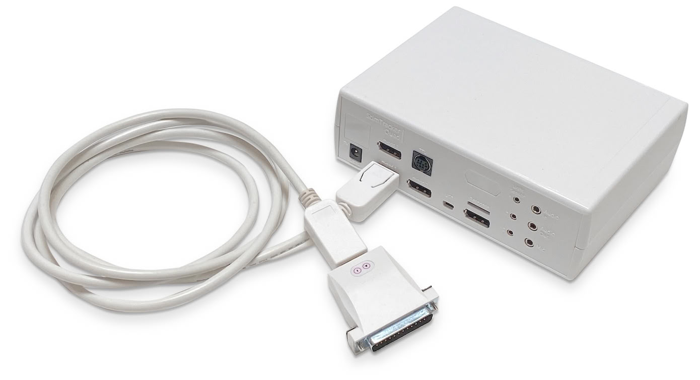 StimTracker Quad connected to an m-pod.